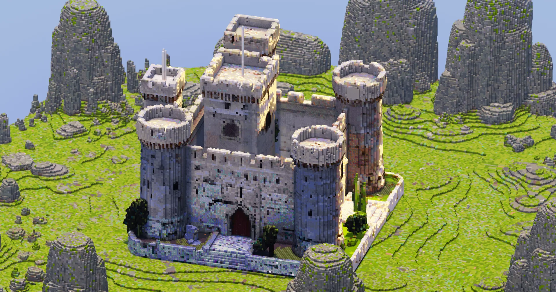 Stone Medieval Castle
