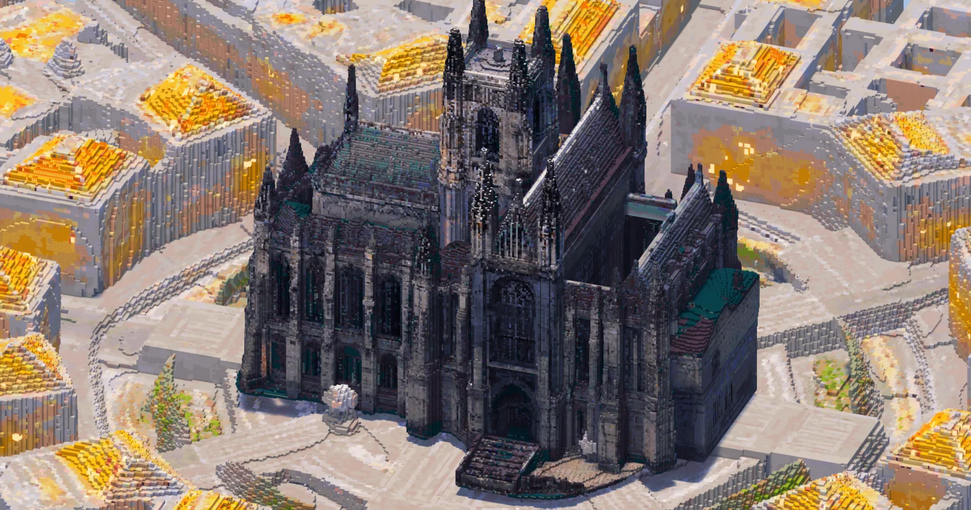 Gothic Big Cathedral