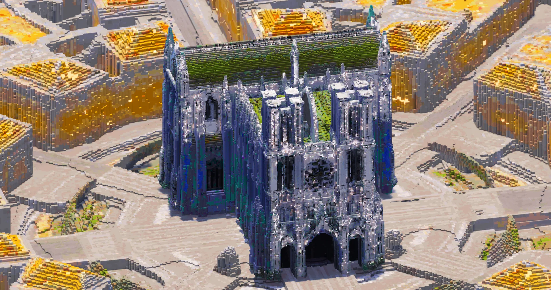 White Gothic Cathedral