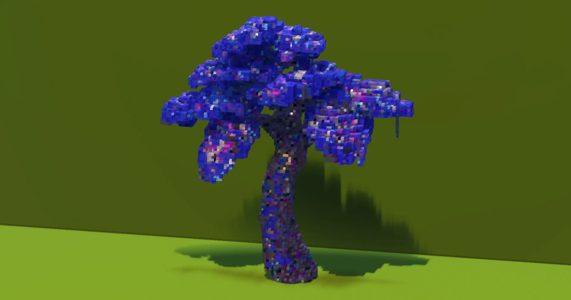Fantasy Blue Tree