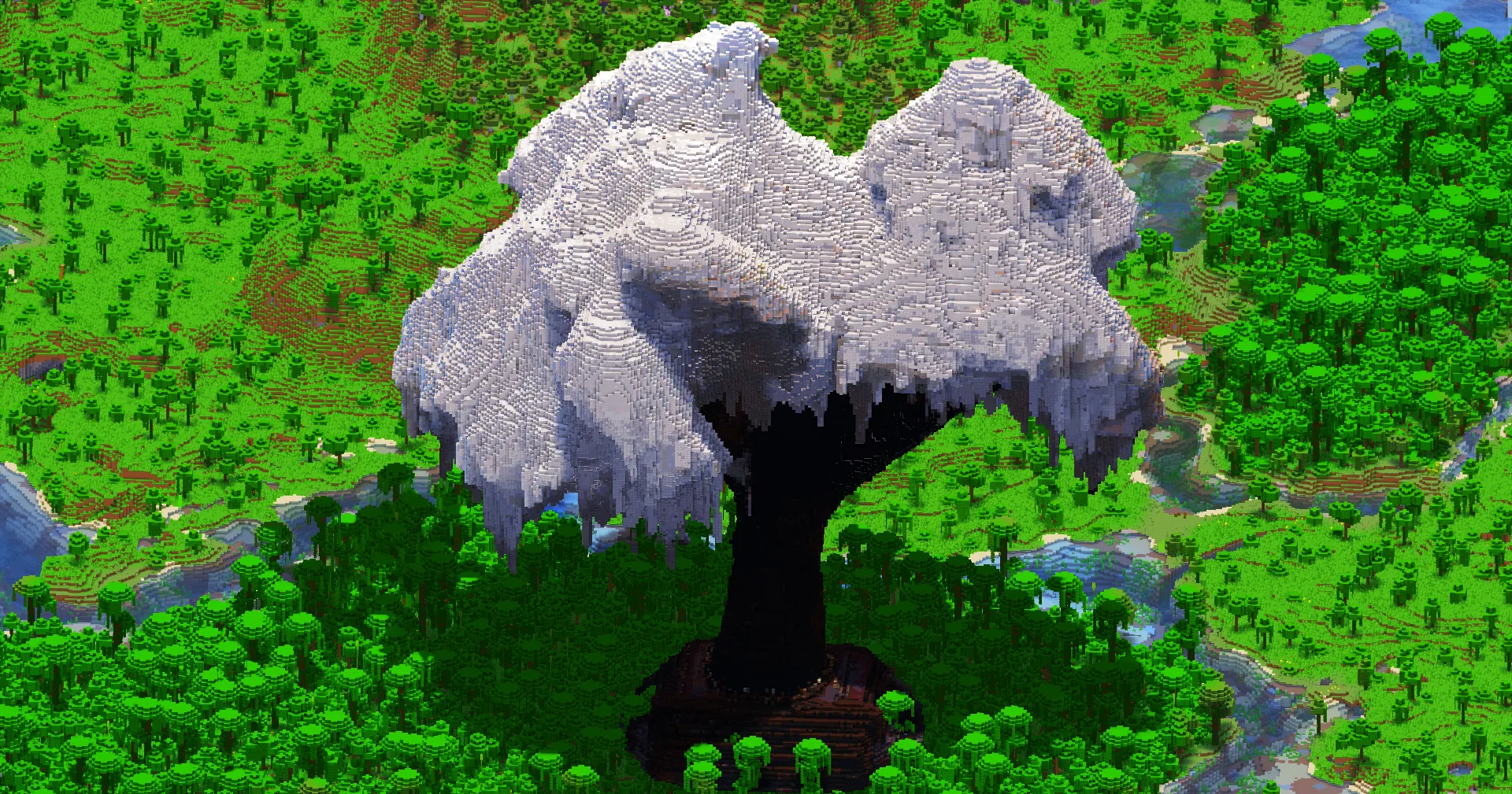 White Fantasy Tree