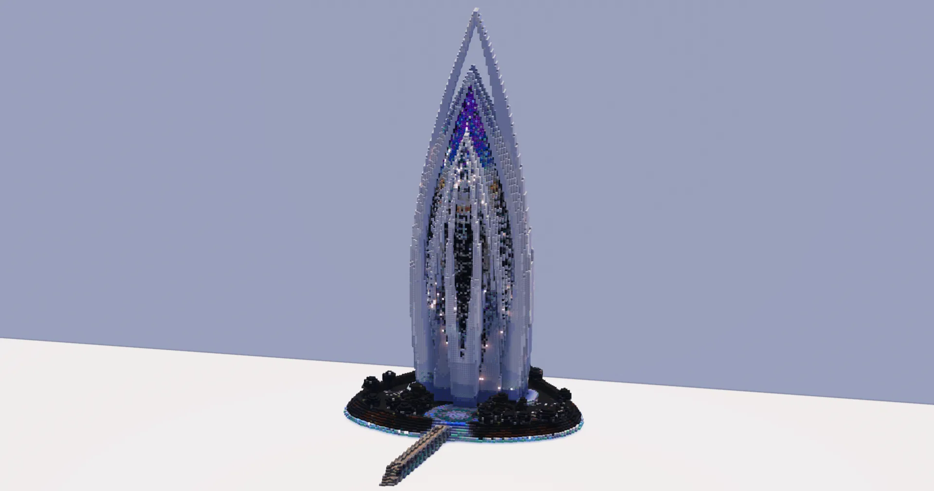 Sail-Shaped Tower