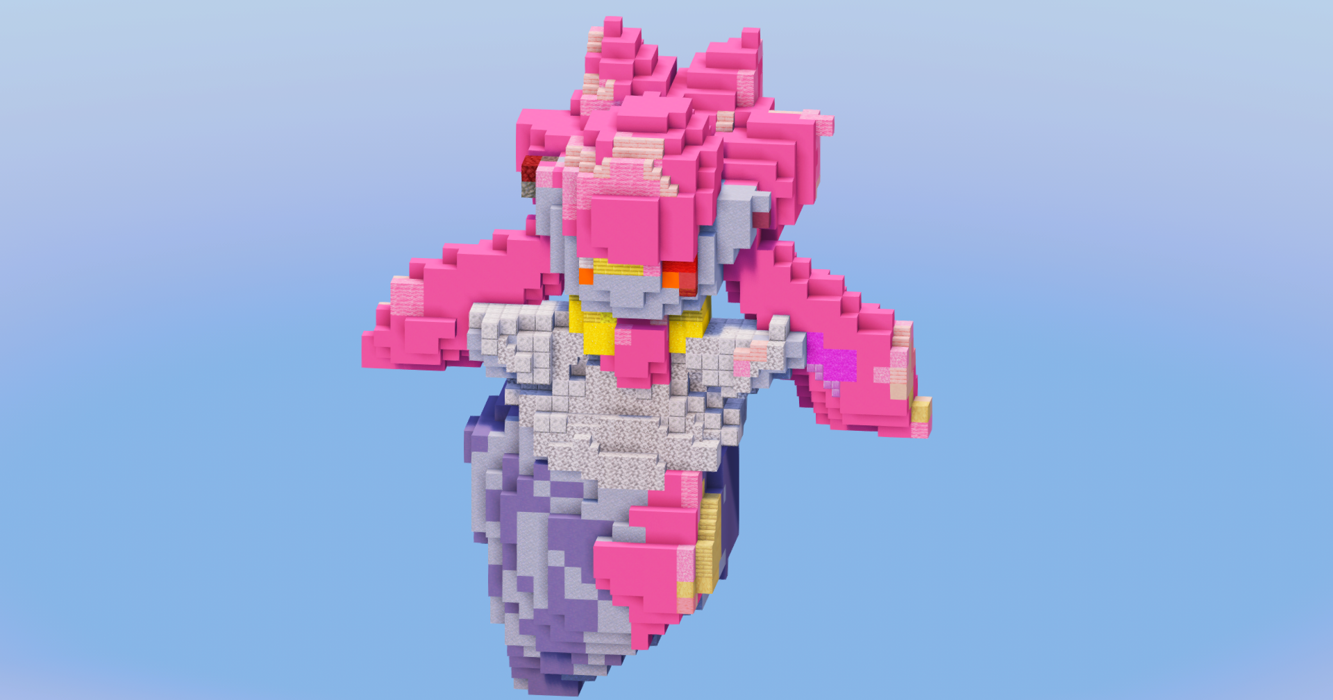 Diancie from Pokemon — Minecraft Build by LeonisBuilds
