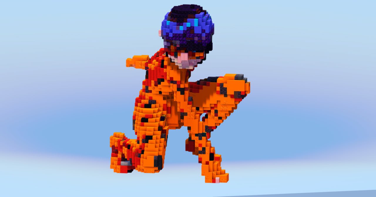 Ladybug from Miraculous — Minecraft Build by LeonisBuilds