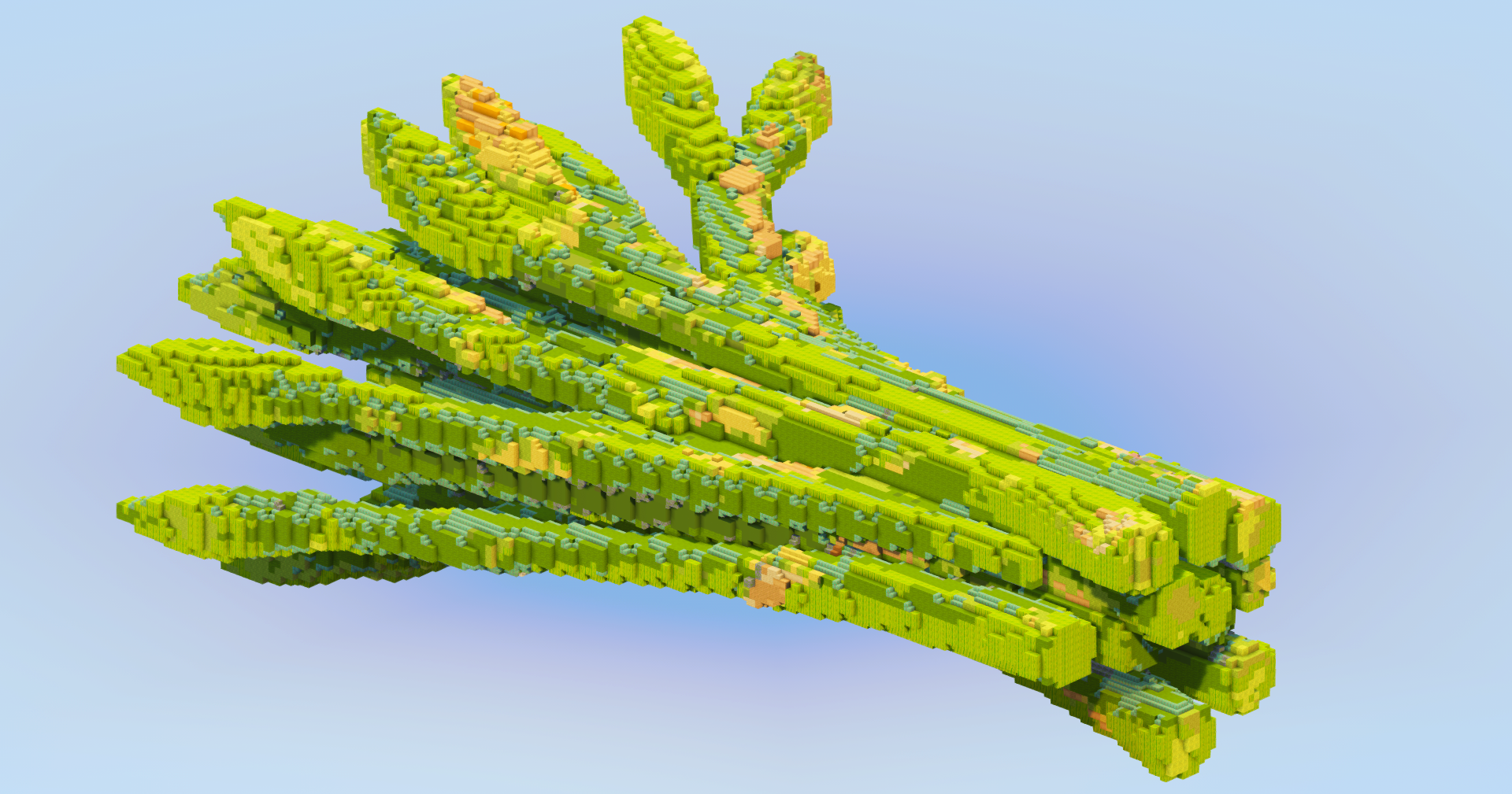 Asparagus — Minecraft Build by LeonisBuilds