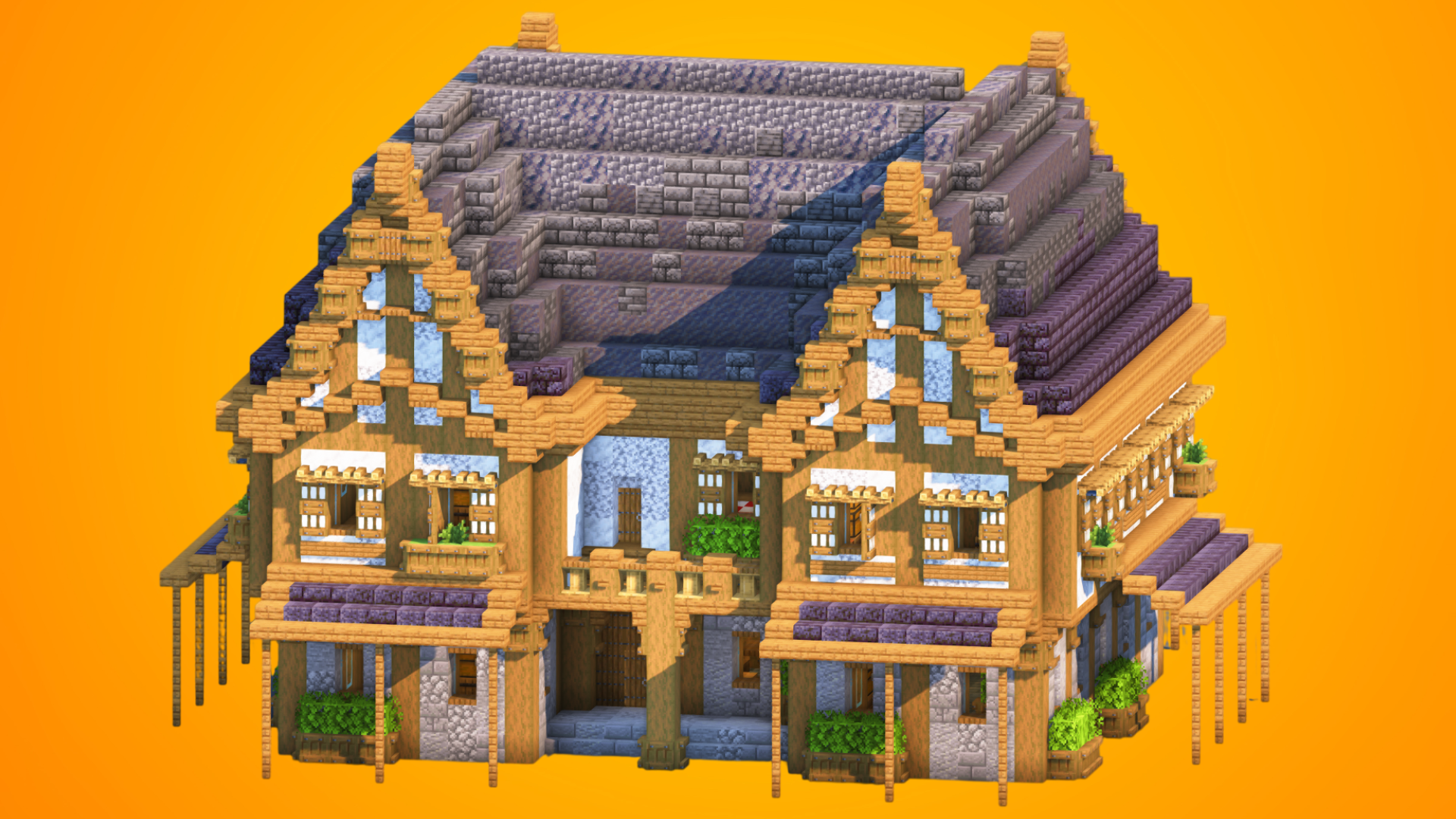 Large Double-Wing Medieval Estate | Fully Furnished Interior — Minecraft Build by RaekonBuilds