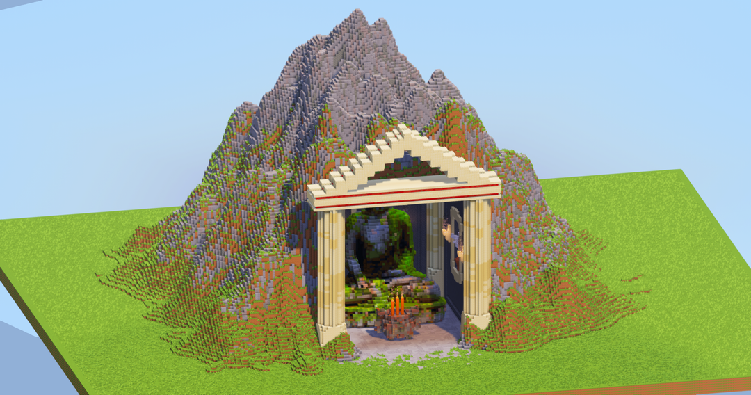 Mountain Temple — Minecraft Build by LeonisBuilds