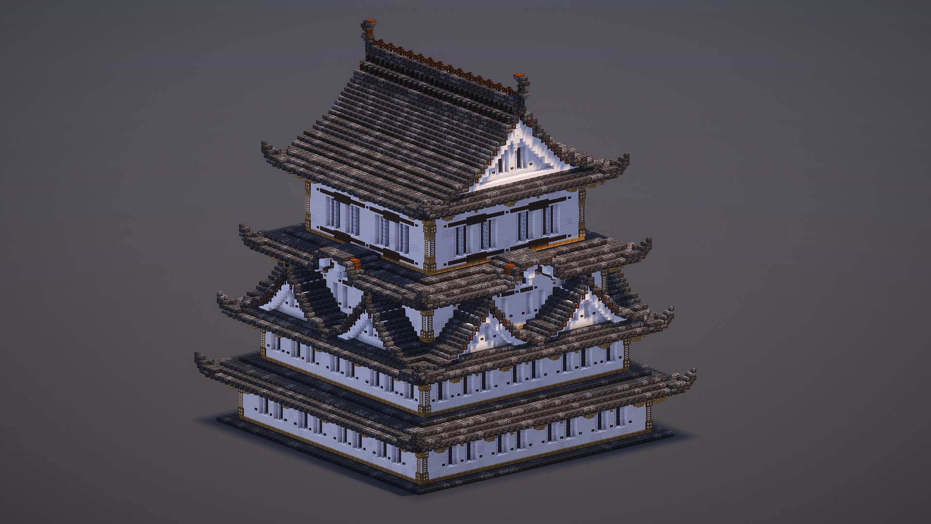 Large Japanese Castle