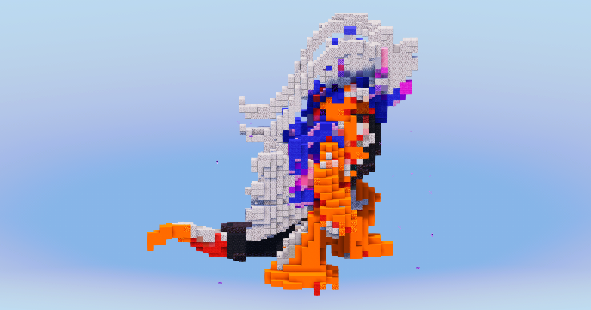 Koraidon from Pokemon — Minecraft Build by LeonisBuilds