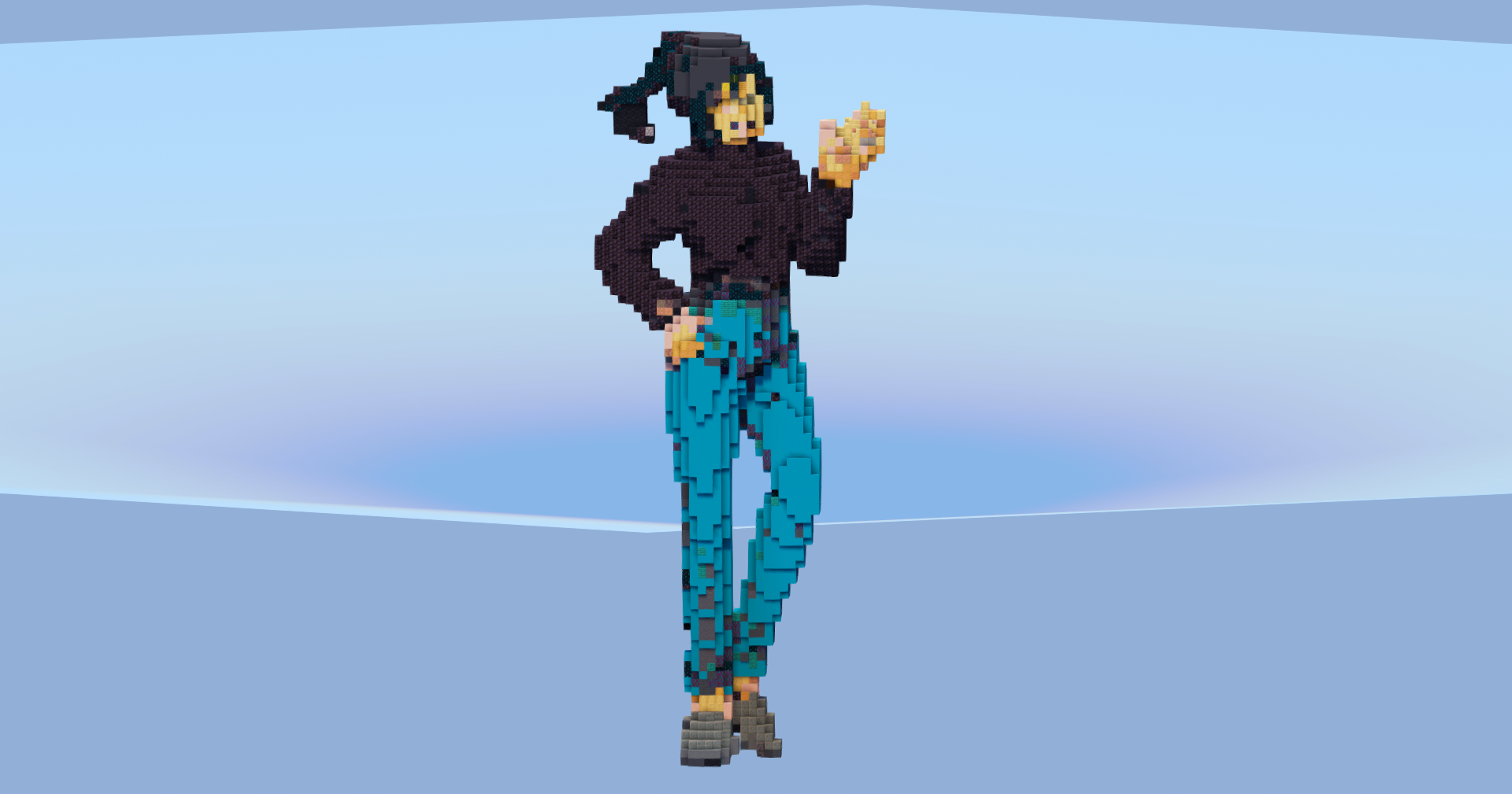 Maki Zenin — Minecraft Build by LeonisBuilds