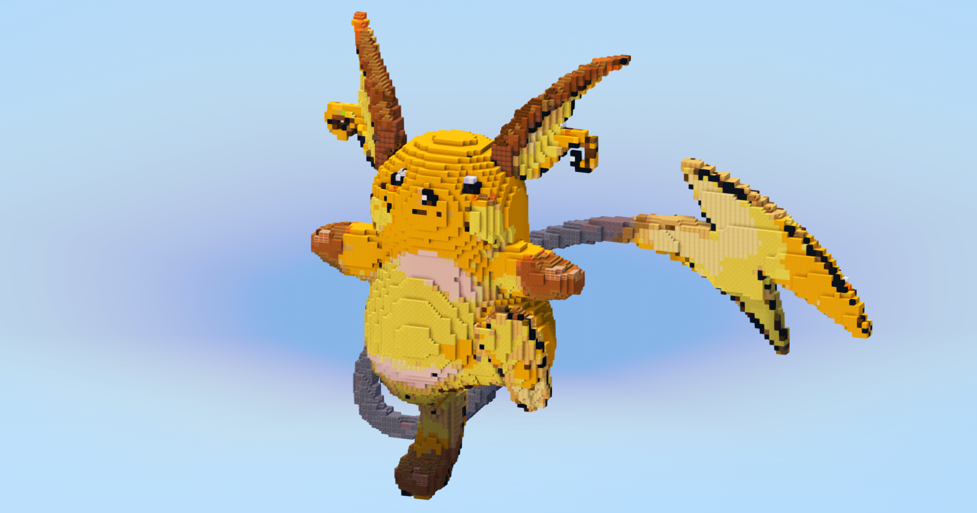 Raichu — Minecraft Build by LeonisBuilds