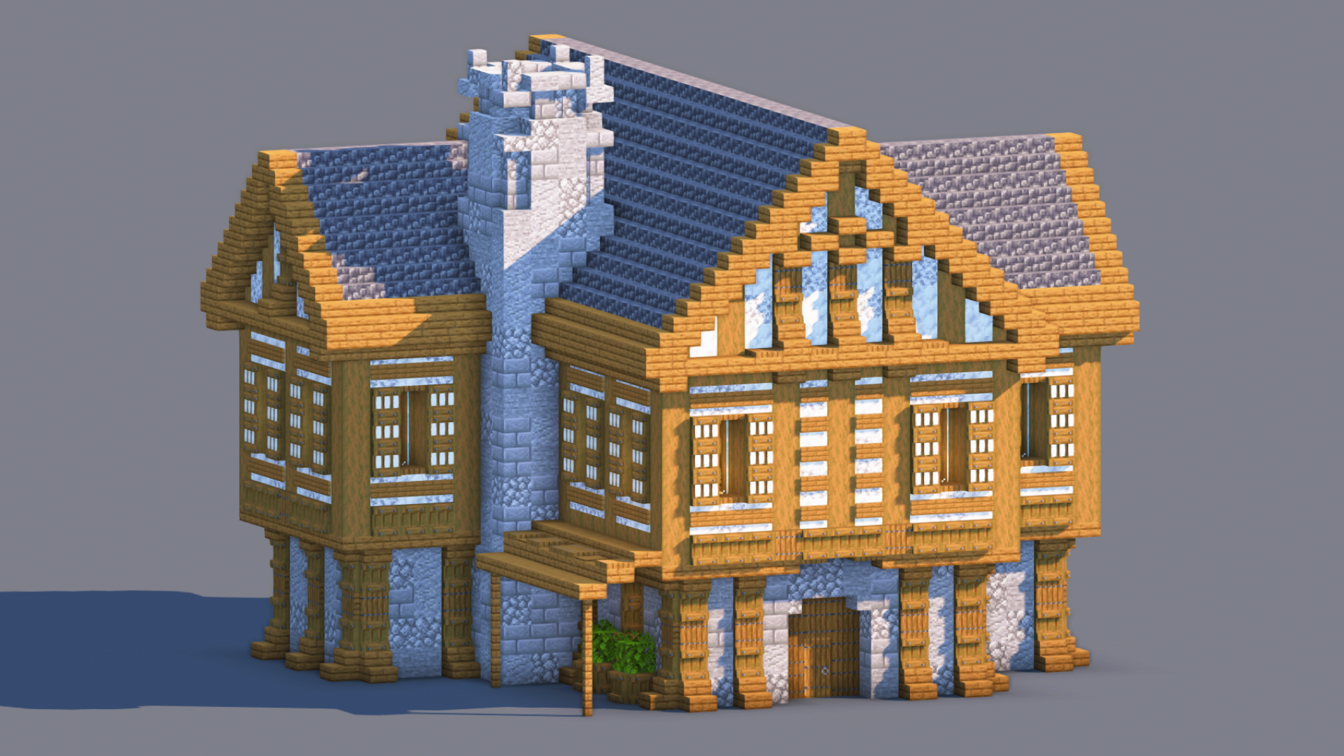 Medieval House – Fully Decorated Interior | Download — Minecraft Build by RaekonBuilds