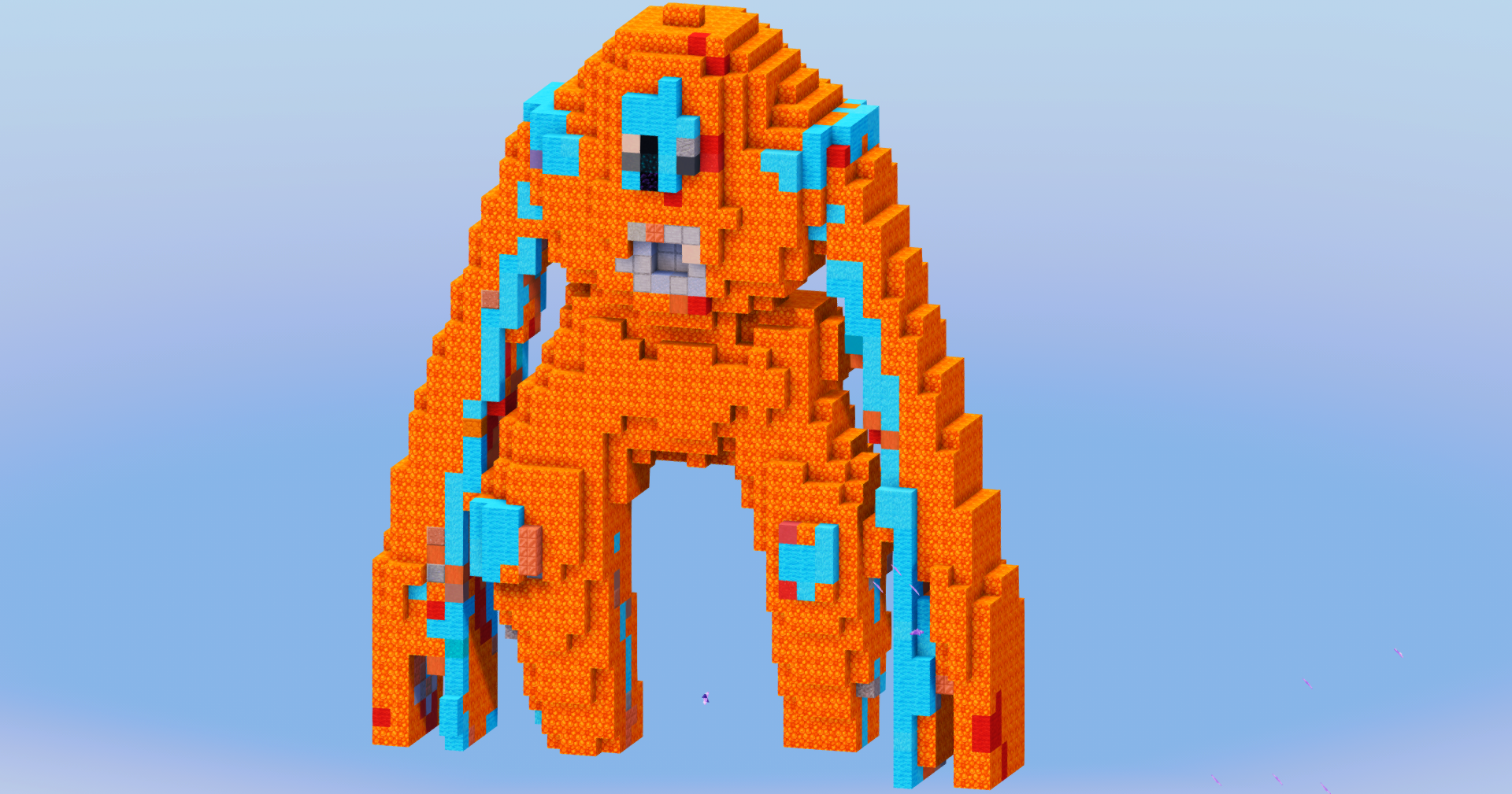 Deoxys Defense from Pokemon — Minecraft Build by LeonisBuilds