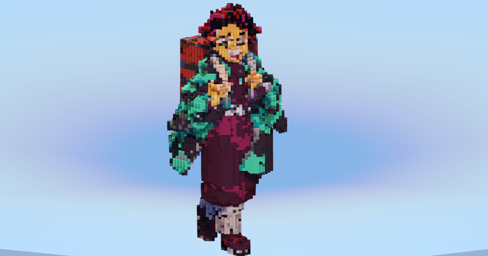 Tanjiro — Minecraft Build by LeonisBuilds