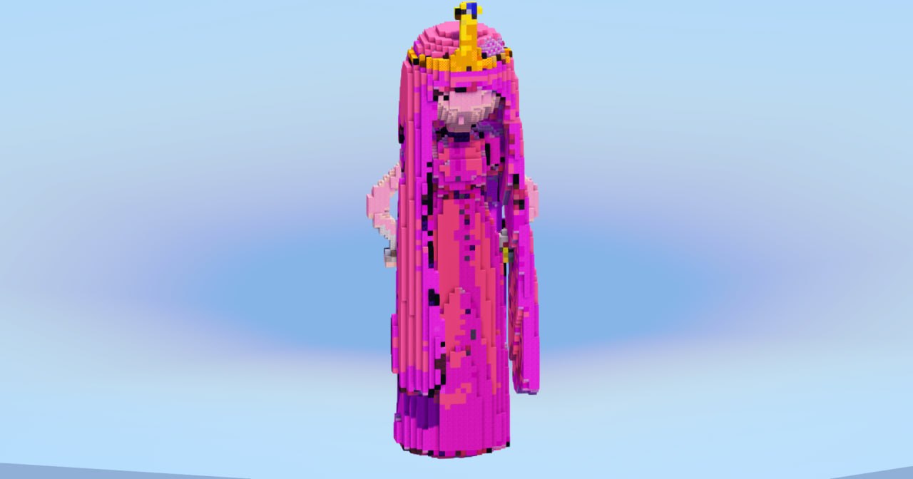 Princess Bubblegum — Minecraft Build by LeonisBuilds
