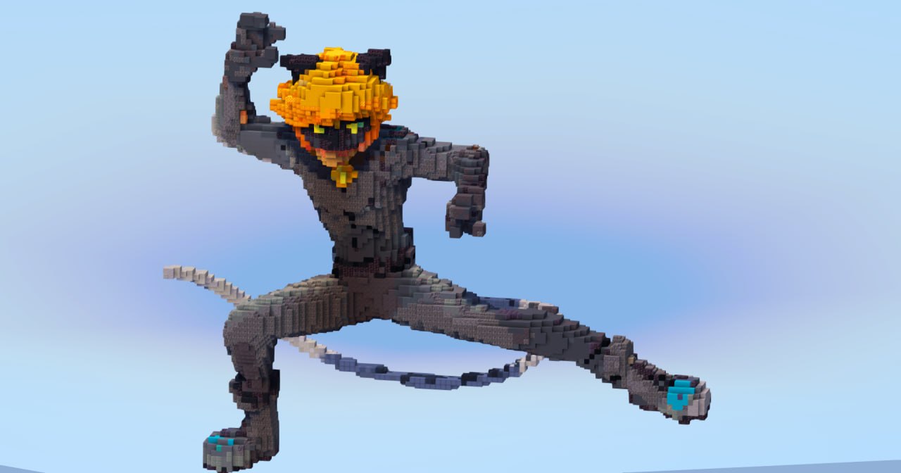 Cat Noir — Minecraft Build by LeonisBuilds