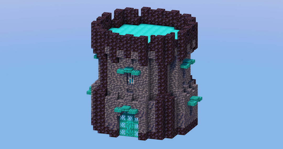 Dark Castle Section — Minecraft Build by LeonisBuilds