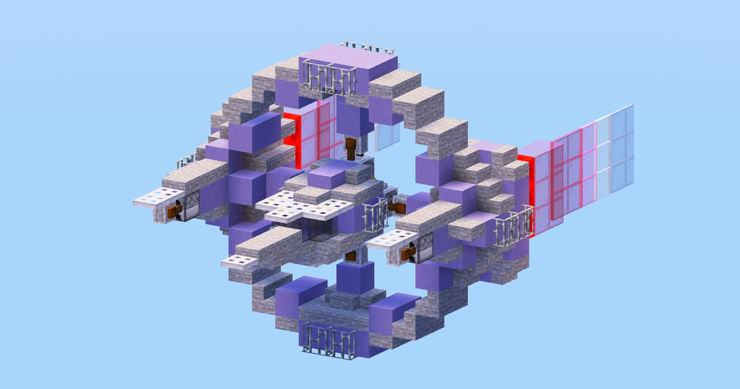 Starship — Minecraft Build by LeonisBuilds