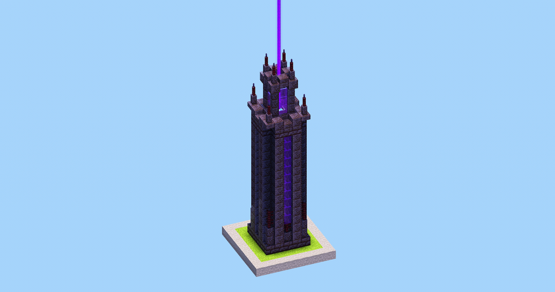 Dark Tower Beacon Design — Minecraft Build by LeonisBuilds