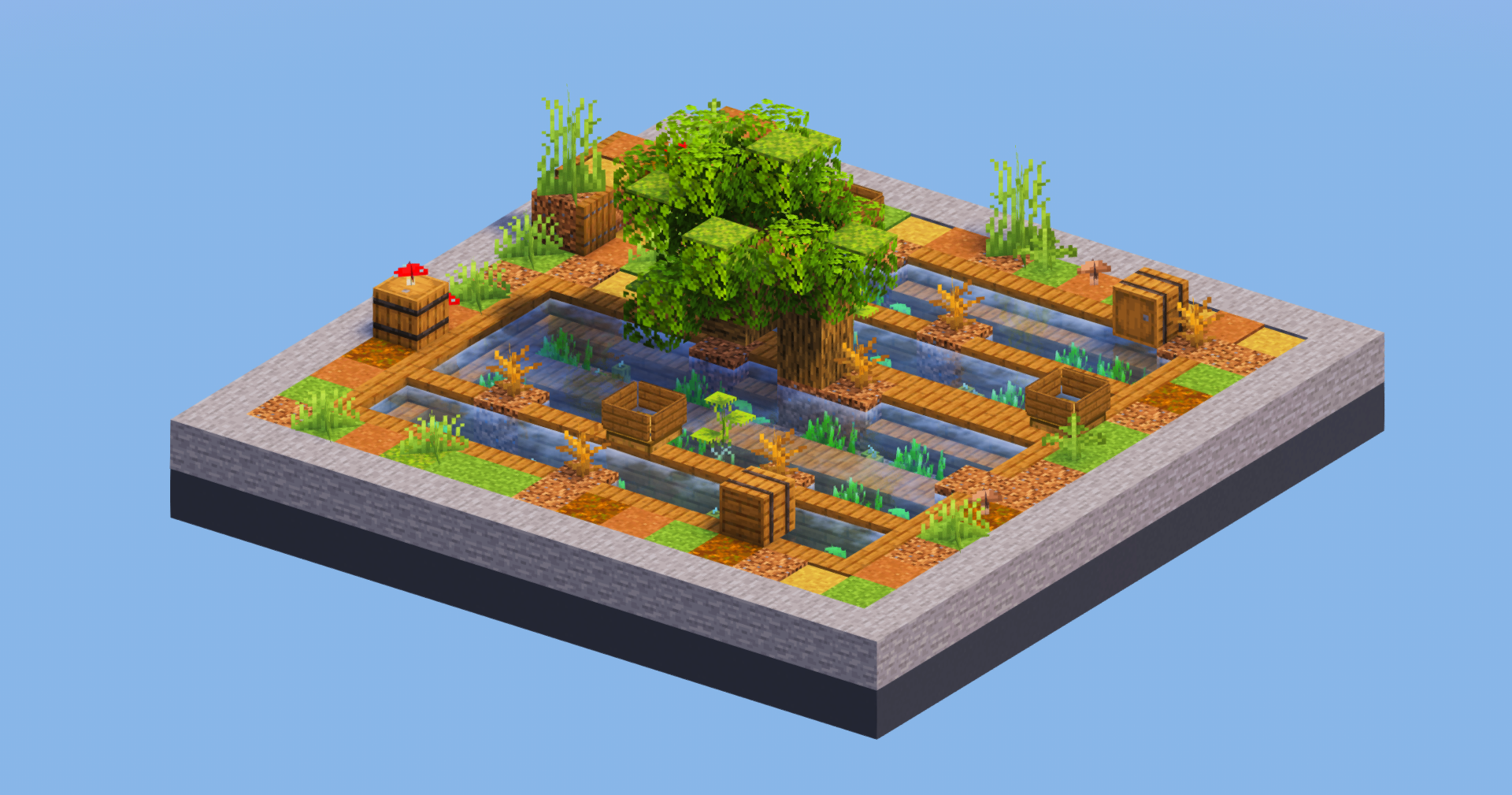 Rural Japanese Paddie 4 — Minecraft Build by LeonisBuilds