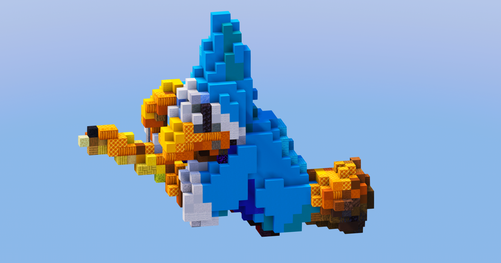 Kamek from Super Mario — Minecraft Build by LeonisBuilds