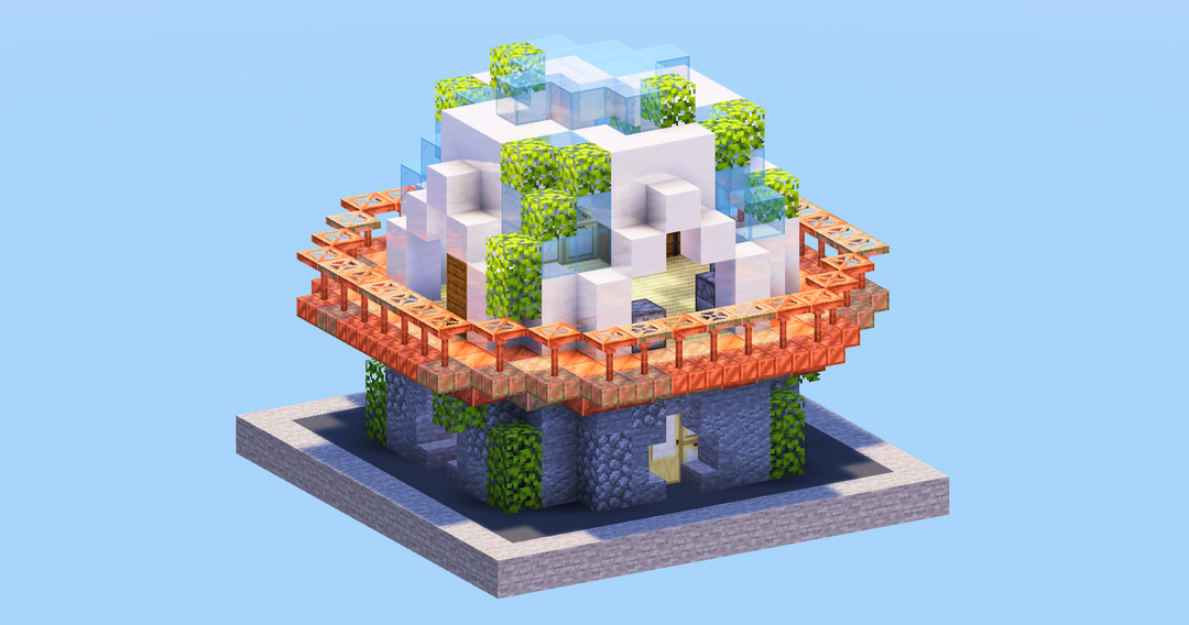 Futuristic House — Minecraft Build by LeonisBuilds