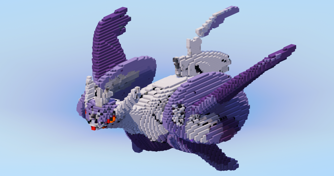 Mega Latios — Minecraft Build by LeonisBuilds