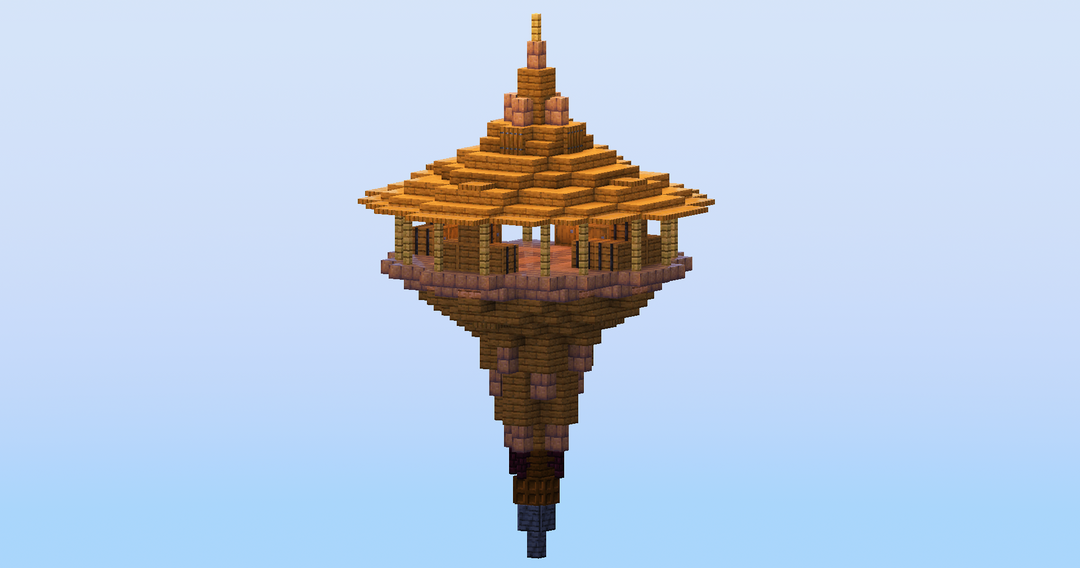 Star Wars Kashyyyk Treehouse — Minecraft Build by LeonisBuilds