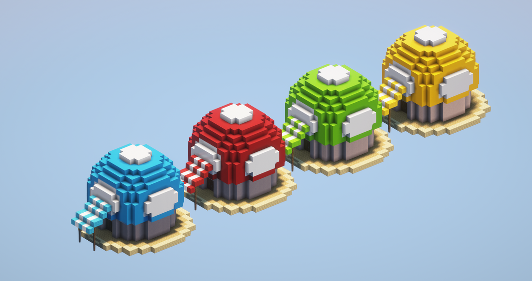 Mario Mushroom House A