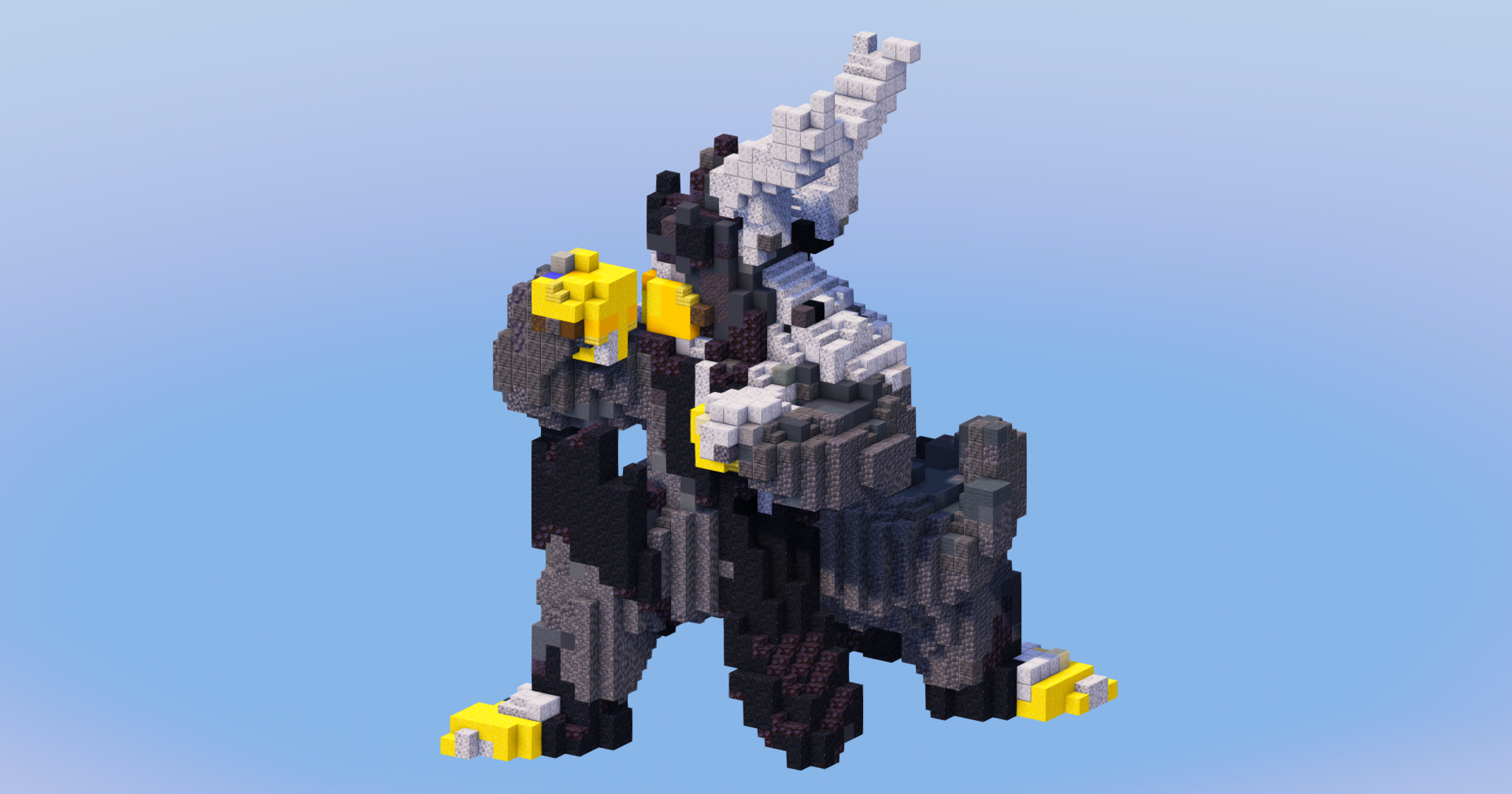 Urshifu Single Strike from Pokemon — Minecraft Build by LeonisBuilds