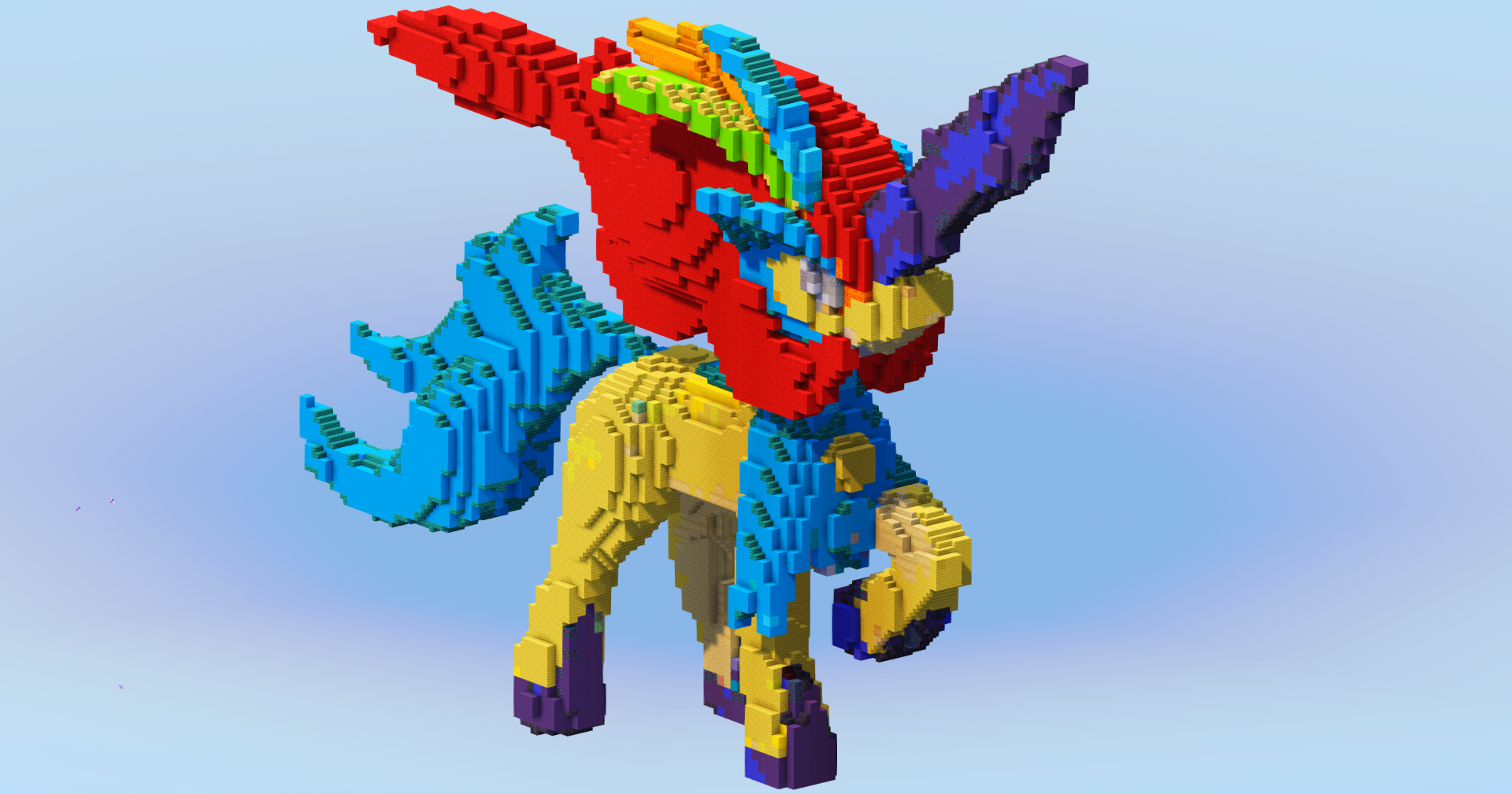 Keldeo Resolute — Minecraft Build by LeonisBuilds