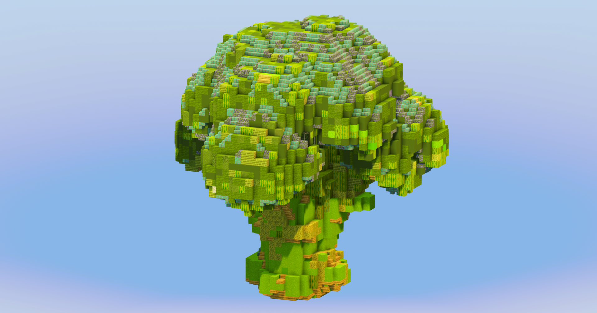 Broccoli Vegetable — Minecraft Build by LeonisBuilds