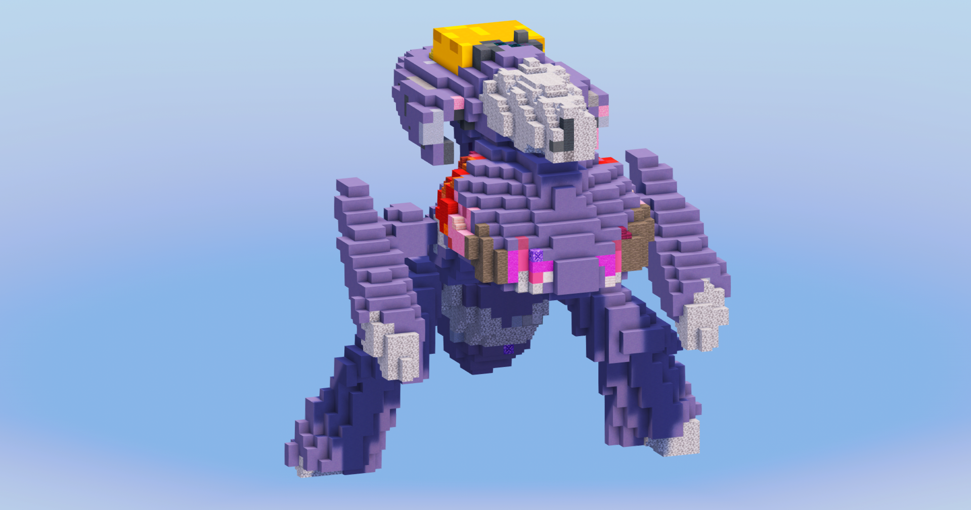 Genesect from Pokemon — Minecraft Build by LeonisBuilds