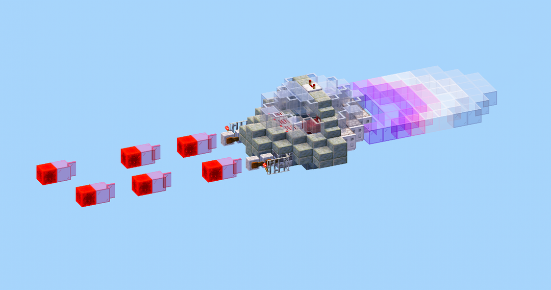 Shooting Starship — Minecraft Build by LeonisBuilds