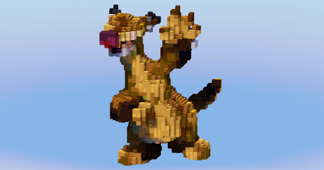 Sid from Ice Age — Minecraft Build by LeonisBuilds