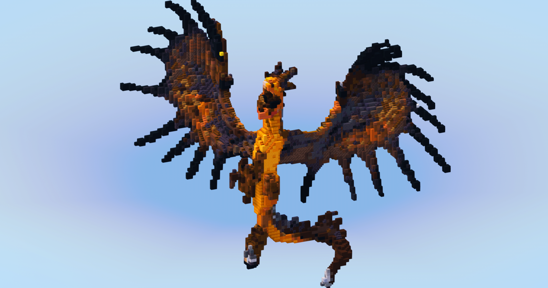 Hookfang - Monstrous Nightmare Dragon — Minecraft Build by LeonisBuilds