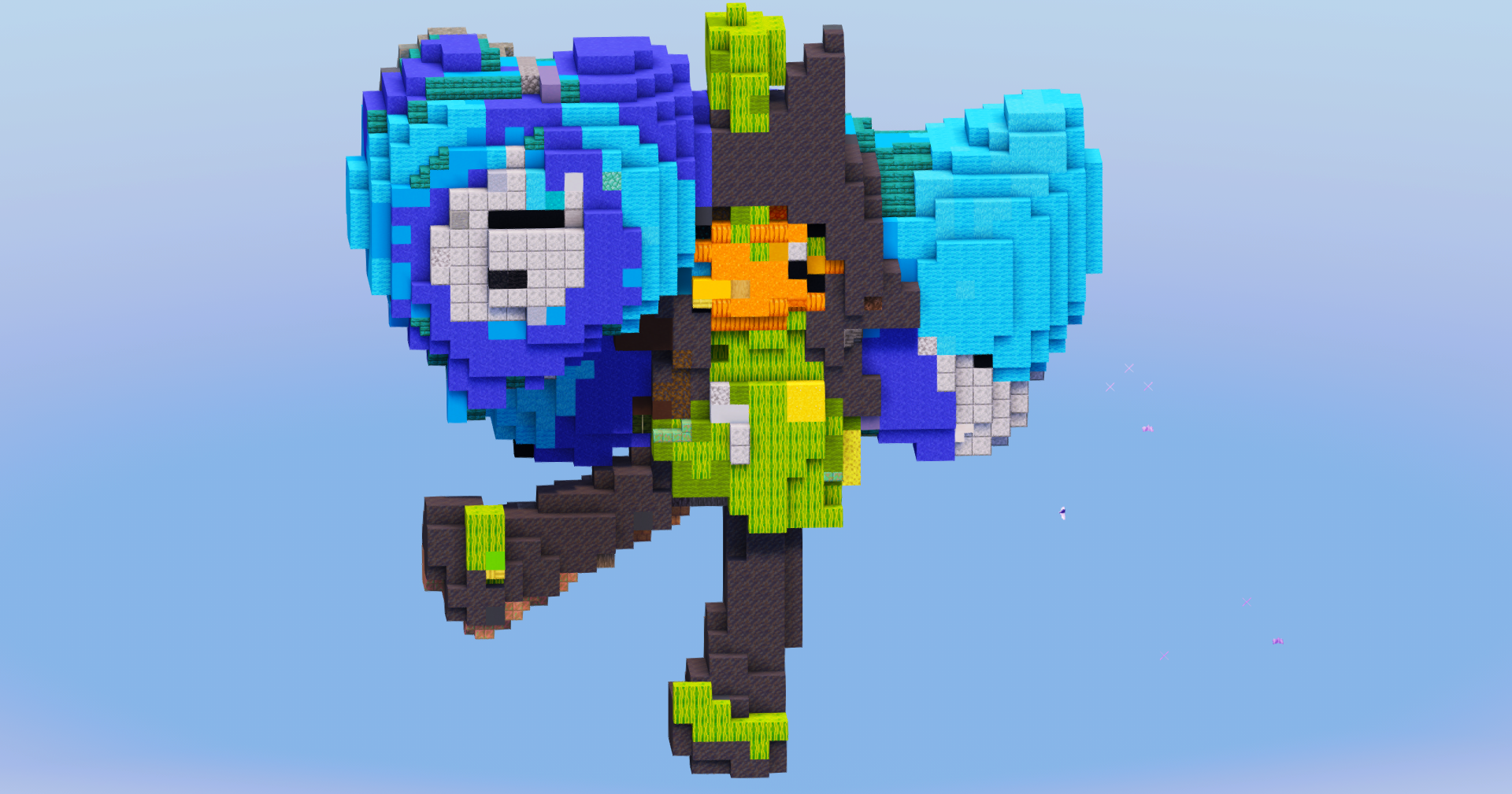 Ogerpon Wellspring Mask from Pokemon — Minecraft Build by LeonisBuilds