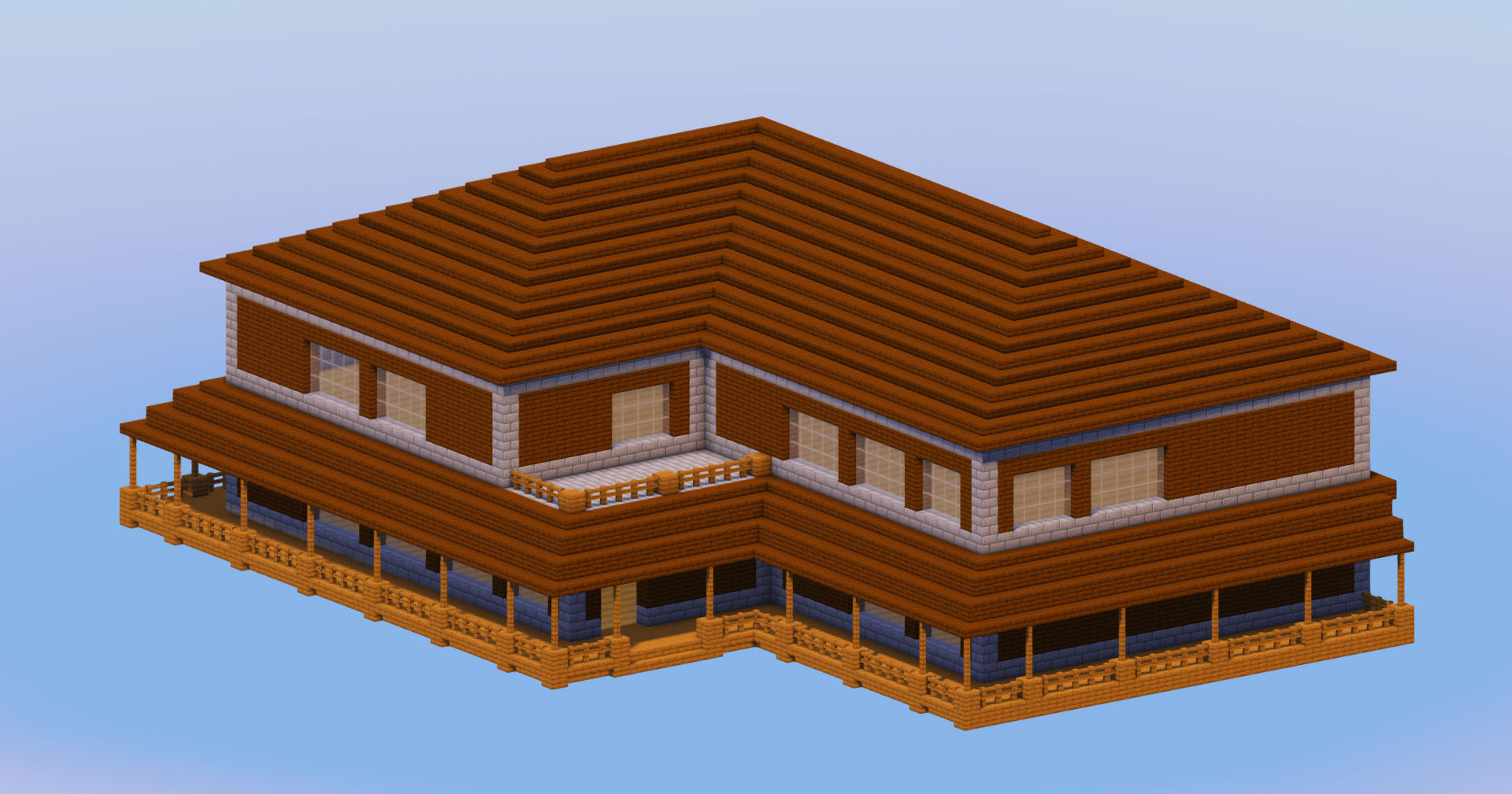 Minecraft Mansion Dark Oak — Minecraft Build by LeonisBuilds