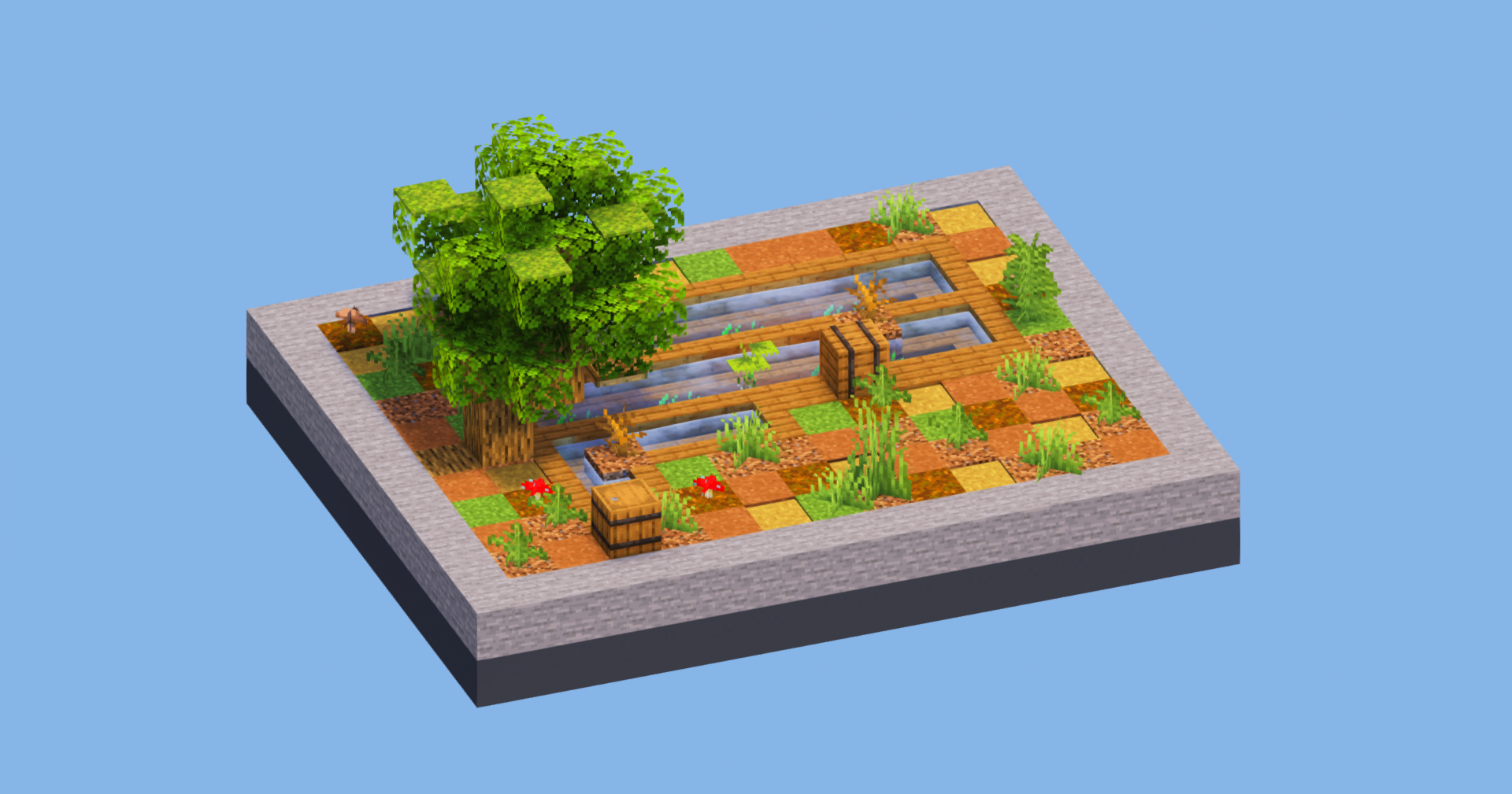 Rural Japanese Paddie 3 — Minecraft Build by LeonisBuilds